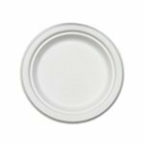 Americareroyal PrimeWare 7 in. Heavy Weight Plate Natural White Bagasse, 5PK PL-07